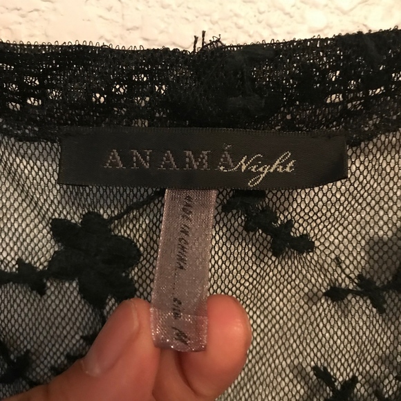 ❌SOLD❌Lace black Anama Night dress, medium - Picture 5 of 6